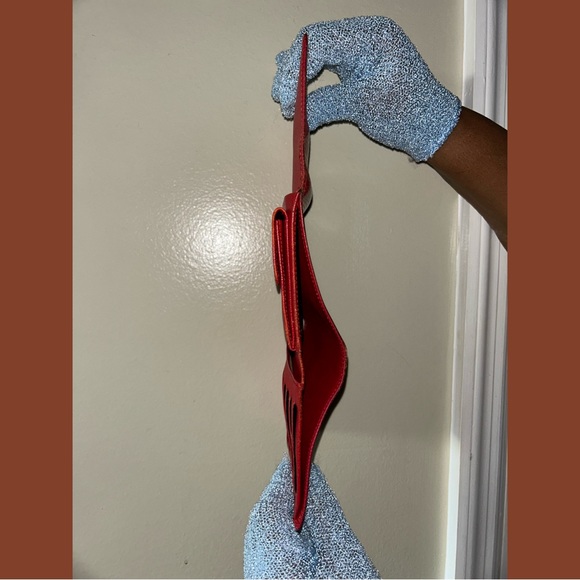 ❤️LOUIS VUITTON RED/CRANBERRY TRIFOLD EPI WALLET❤️ - Picture 4 of 14